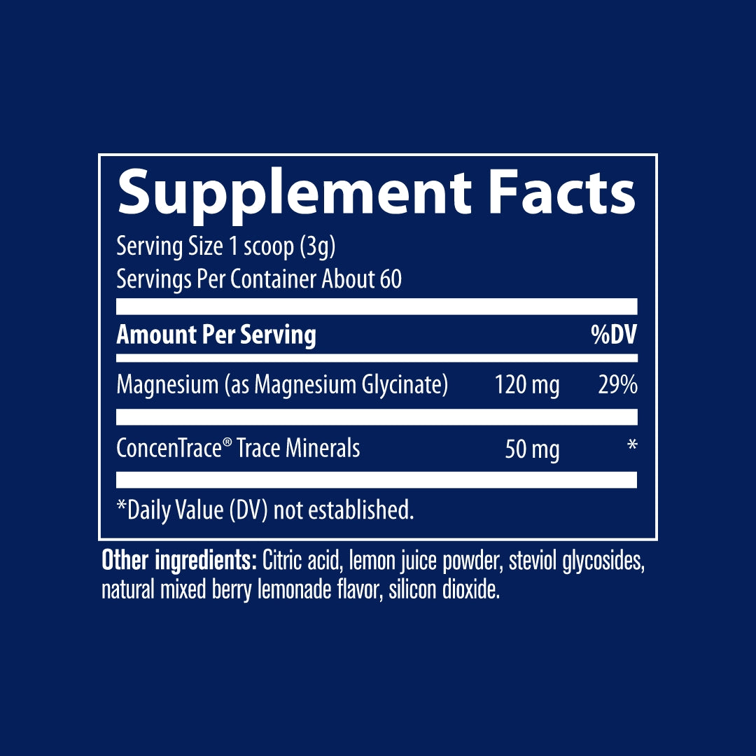 Magnesium Glycinate Mixed Berry Lemonade