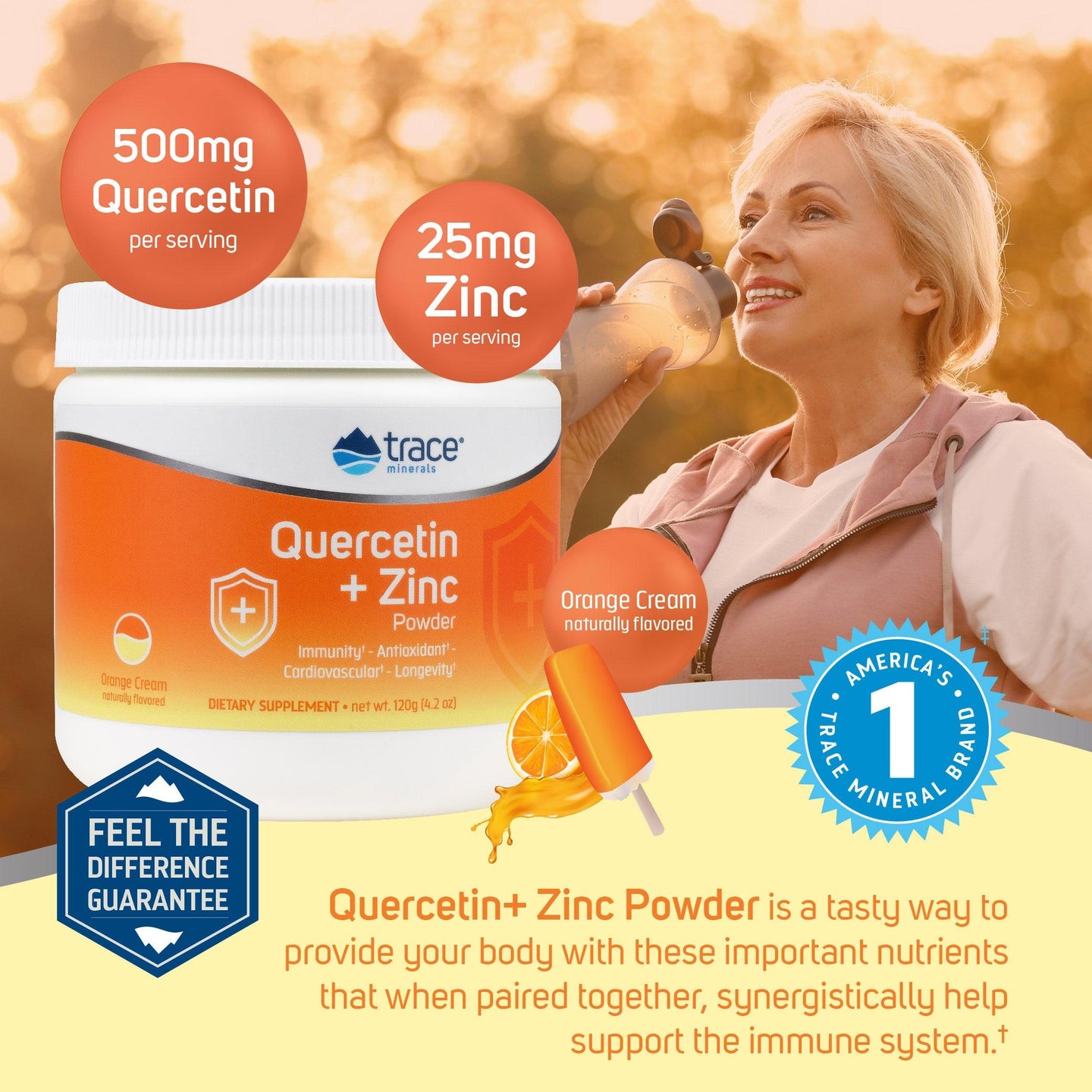 Quercetin + Zinc Powder - Trace Minerals